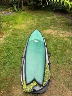 Blackfern Retro Fish Surf Board
