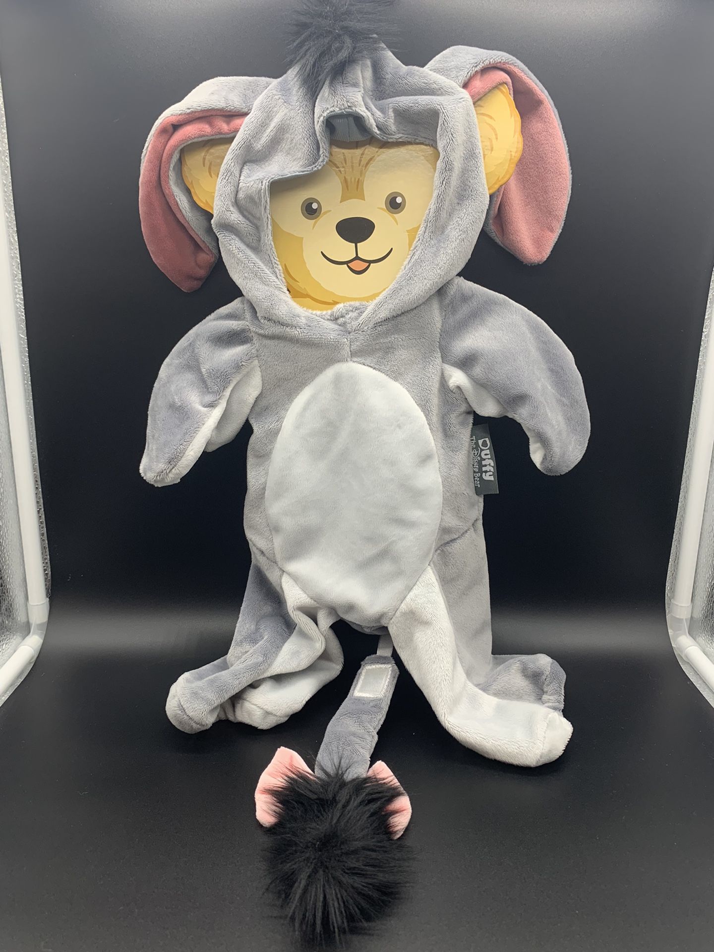 NEW Disney Parks Rare Duffy Disney Bear Eeyore Winnie The PoohCostume Outfit. 