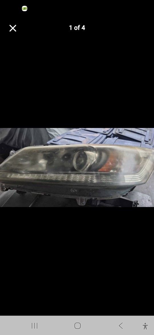 Headlights 2013 Honda Accord. Both
