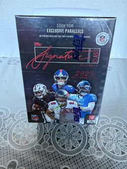 Topps signature 2025 NFL