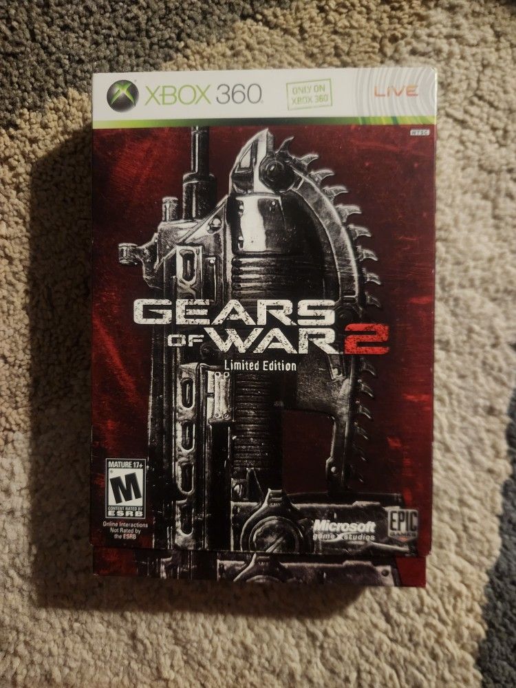 Gears Of War 2 Limited Edition Xbox360 (Only Bonus Disk)