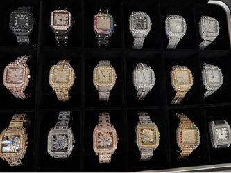 Iced out watch’s