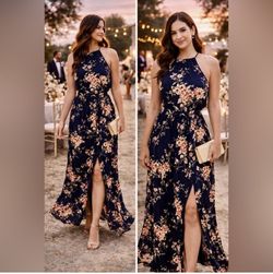 New Lulus maxi dress size small
