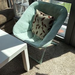 Mint Butterfly accent chair With Free Cushion 