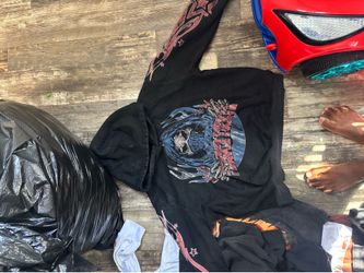 hoodies, pants, shirts