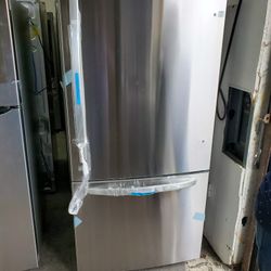LG fridge side 33  botton freezer 