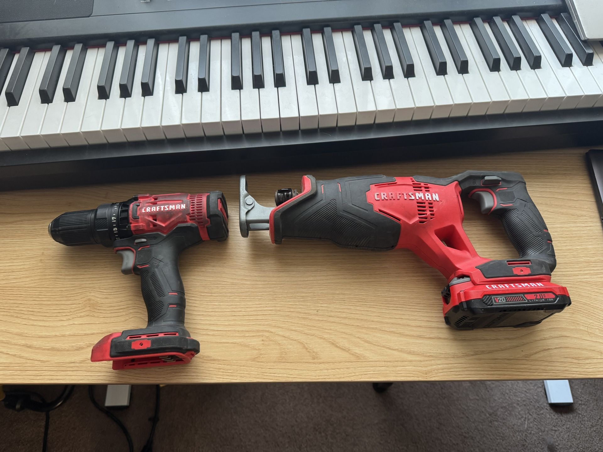 Drill And Sawzall With Charger