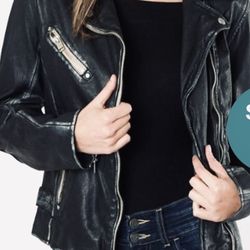 Mauritas Sofia Leather Jacket nWT