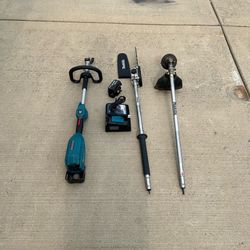 Makita XUX02 18V LXT Brushless Cordless Couple Shaft Power Head Kit
