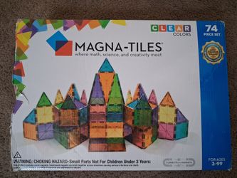 74 peice magna-tile set