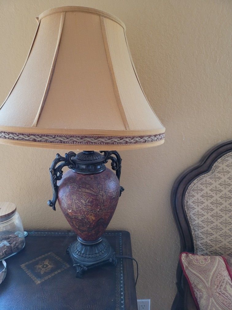 Lamp And Lamp Shade 