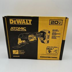 DeWALT DCS354D1 20V MAX XR ATOMIC Brushless Cordless Oscillating Multi Tool Kit