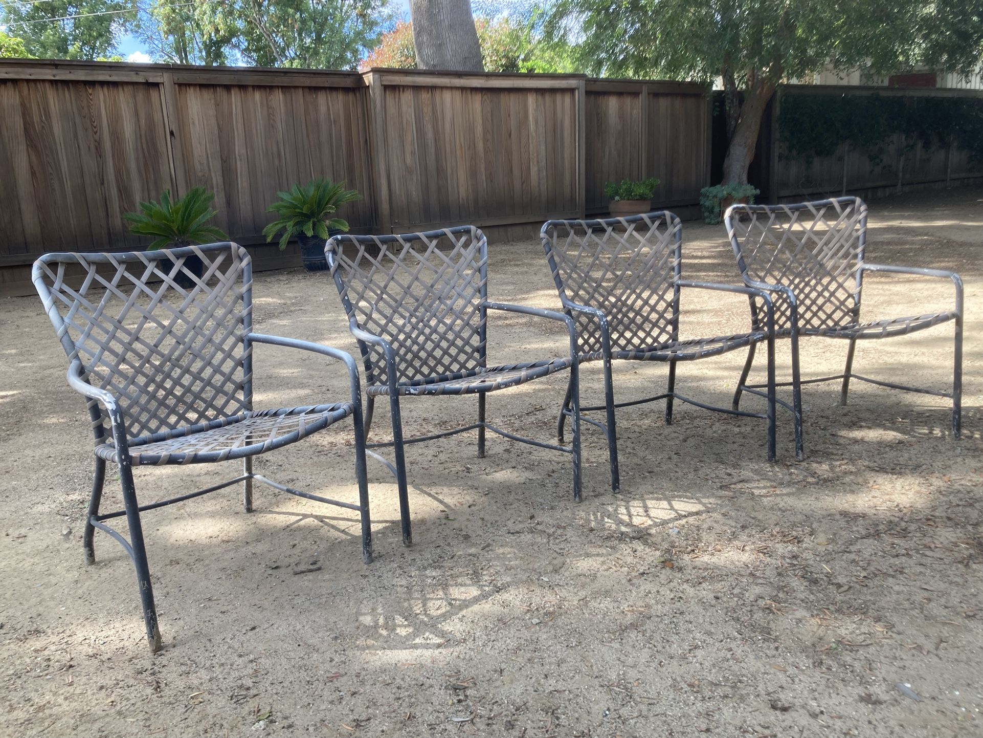 Vintage Brown Jordan Tamiami Patio Chairs