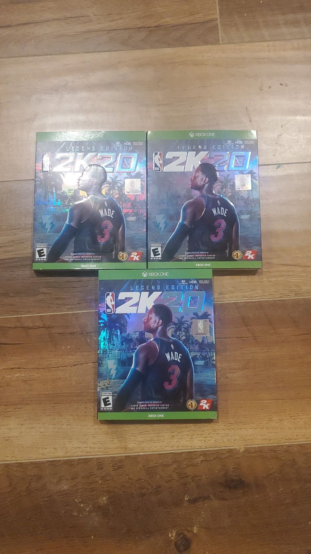 3 Copies of 2k20 Legends Edition