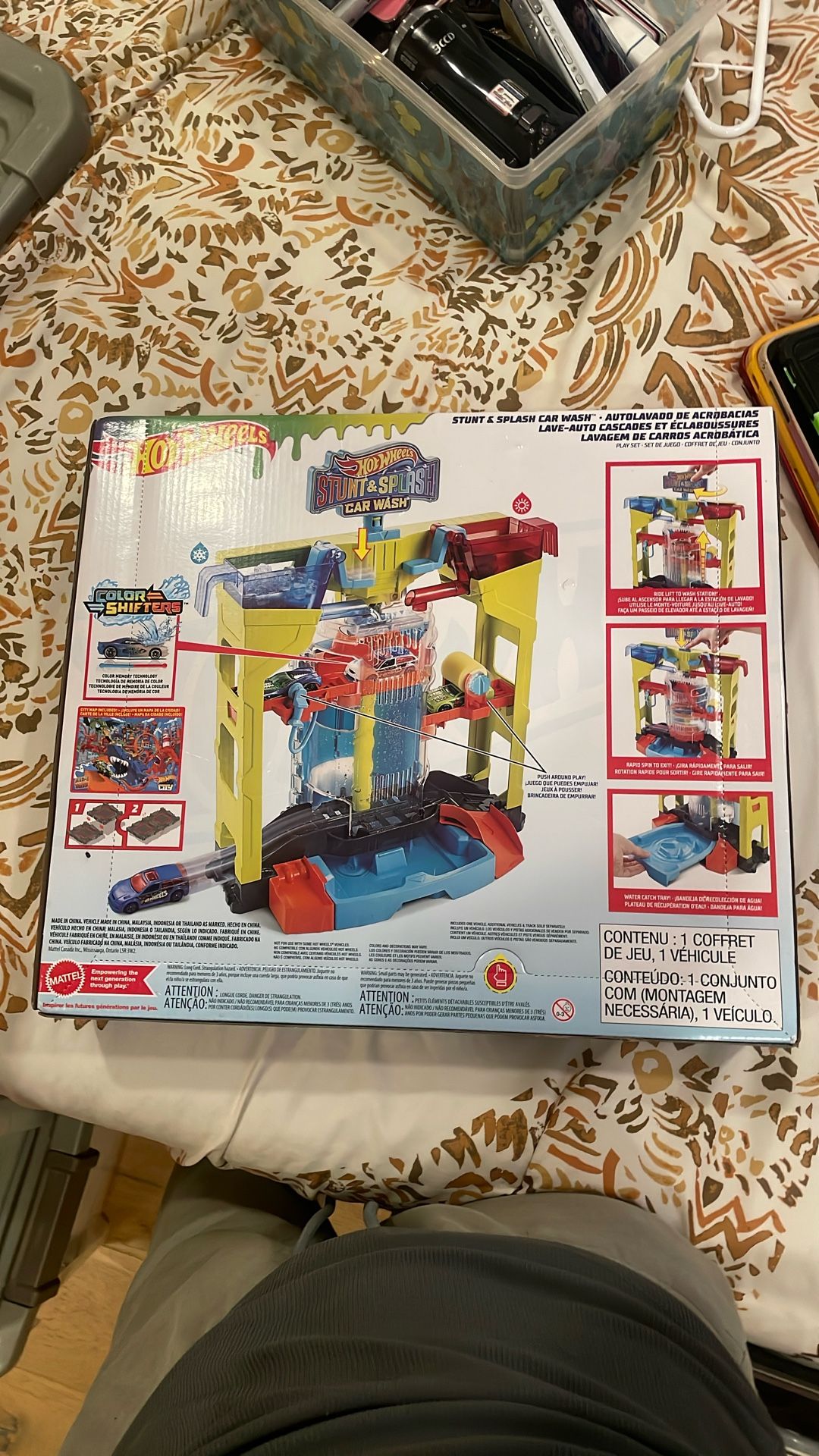 Hot Wheels Stint And Splash Carwash