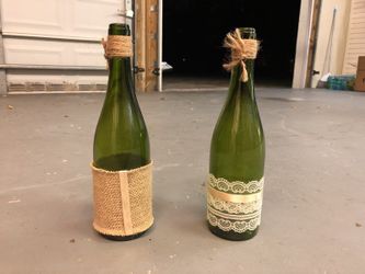 Decoración Botella adornadas