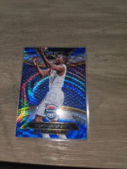 2014-15 KEVIN DURANT SELECT USA COU BLUE/SILVER PRIZM SP #215