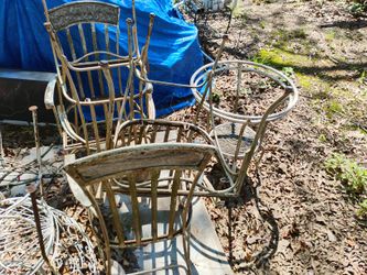 Heavy Duty Wrought Iron Set 