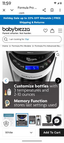 Baby Breza Bottle Maker With Bottles