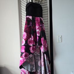 Straps Or Strapless Long Party Dress With Pockets 