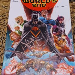 Earth Worlds End DC Comics Paperback Book Volume 1 Batman Green Flash