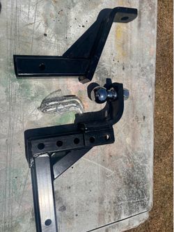 Ball mount hitch