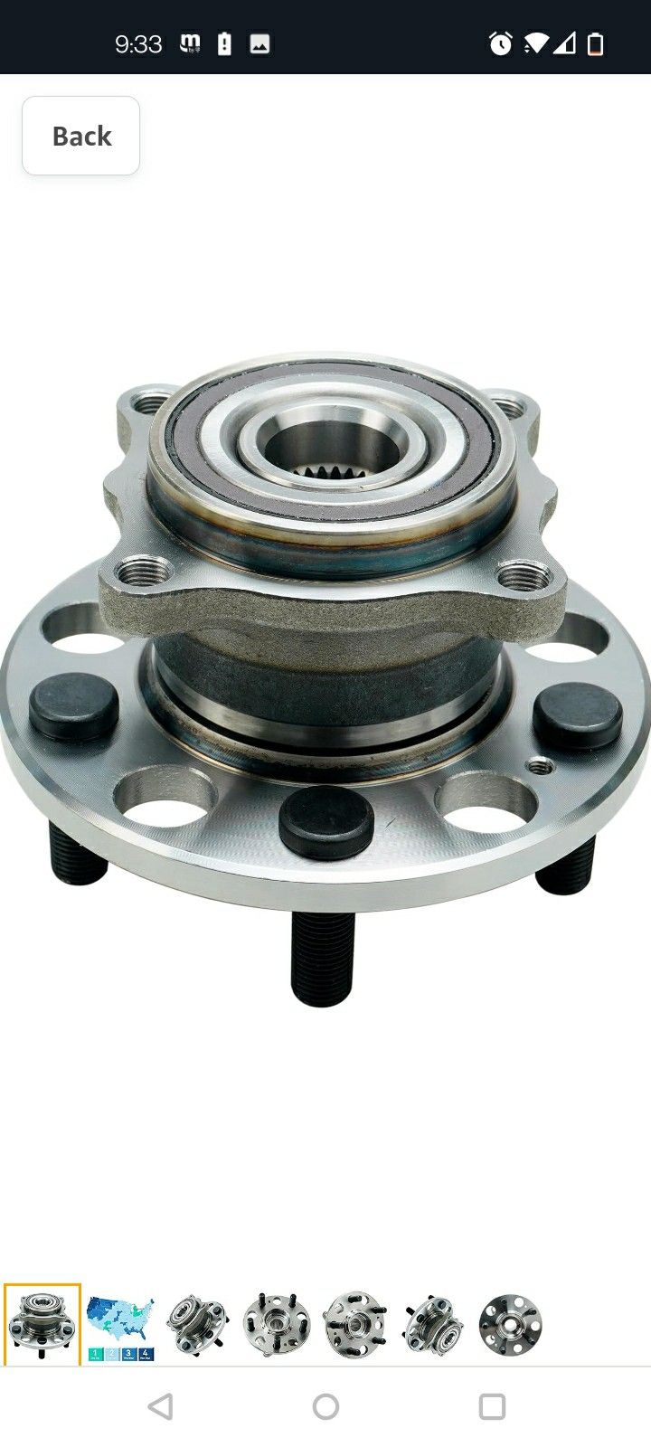  Detroit Wheel Bearing Hub Assemblys Two