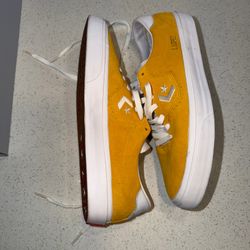 Size 10.5 - Alexis Sablone x Converse Louie Lopez Pro Low Sunflower Gold
