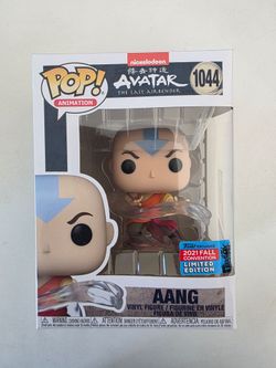 Aang NYCC 2021 Shared Sticker Funko Pop