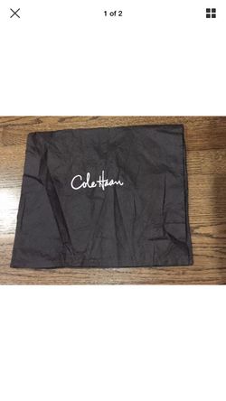 COLE HAAN Dust Bag Envelope Fold Style 15" X 13"