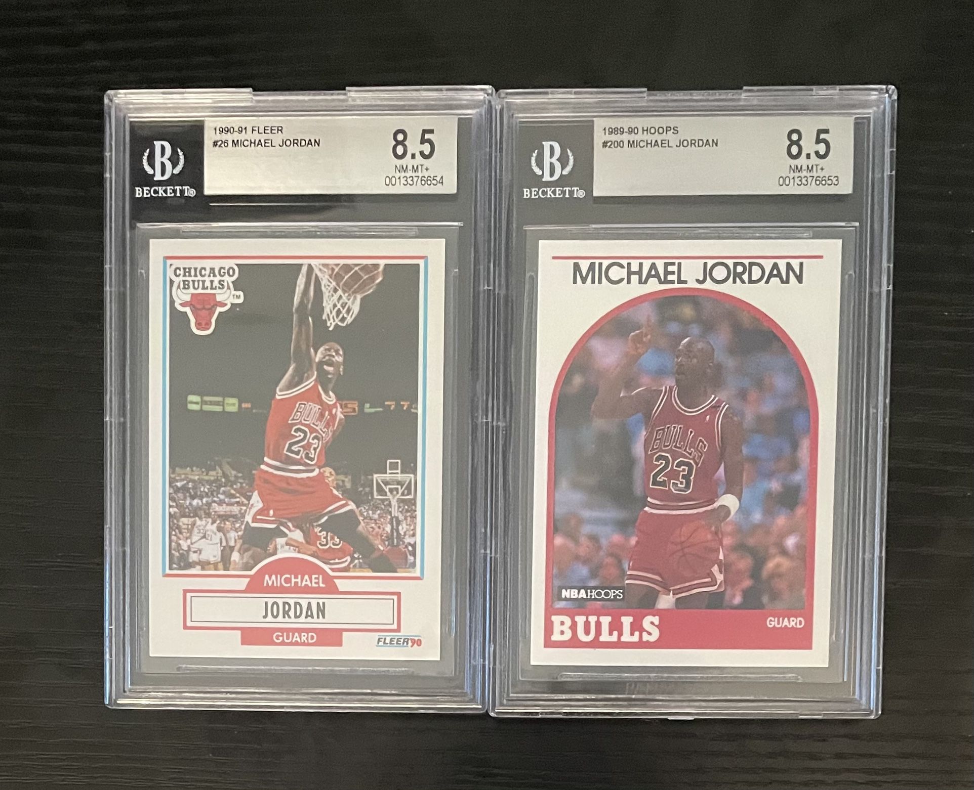 Michael Jordan Graded Lot BGS 8.5