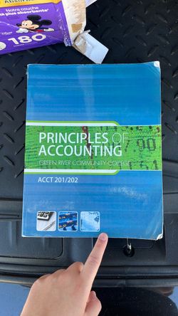 Principles of Accounting Textbook ACCT 201/202