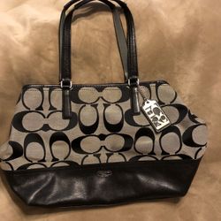 Leather Coach Purse