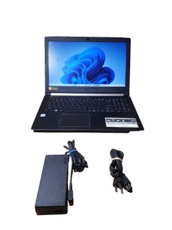 Acer Aspire A515-15 Laptop Intel i3-7100U 2.4Ghz 8GB Ram 128GB SSD Windows 11