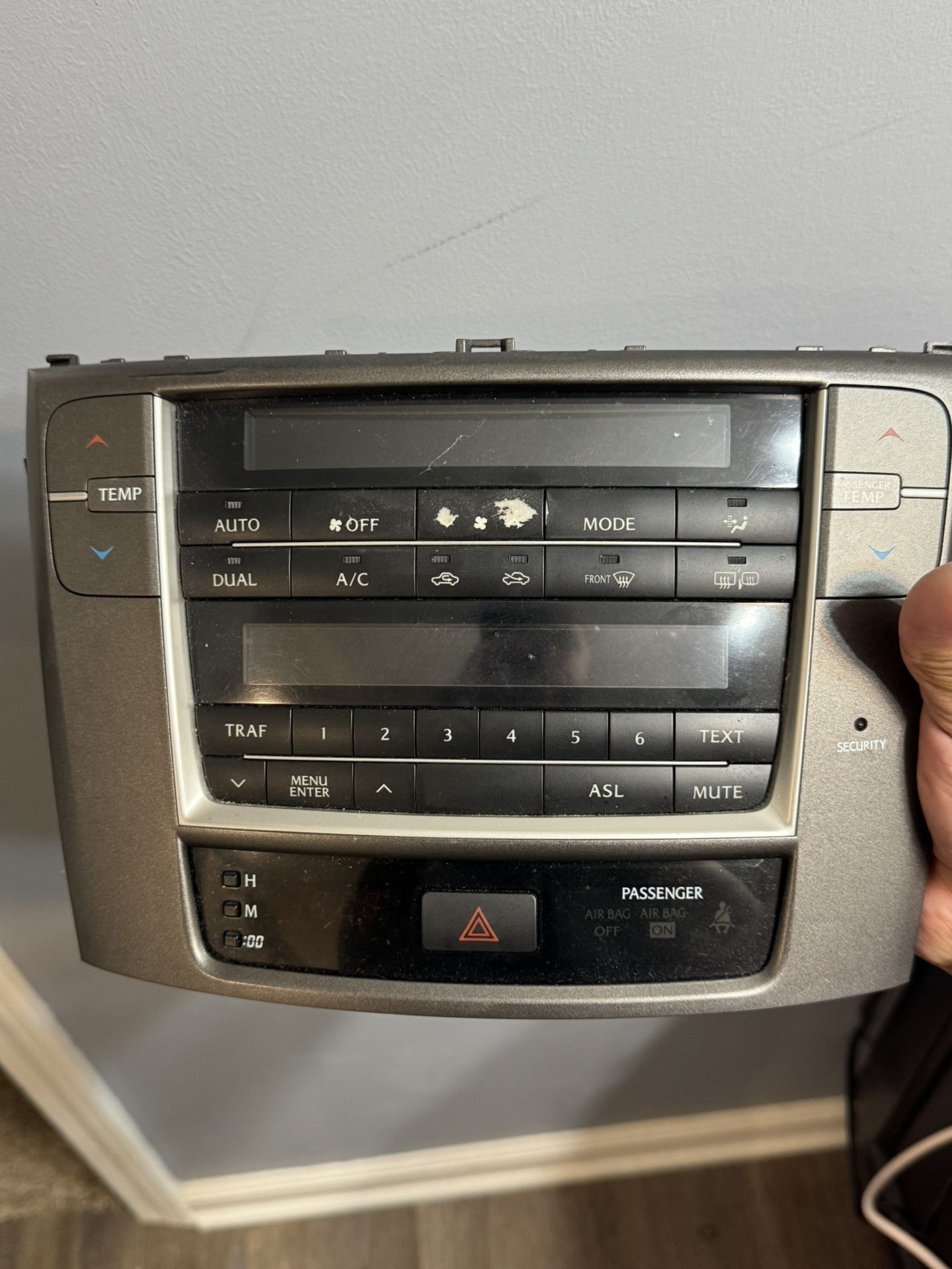 2012 Lexus Is 250 OEM Radio