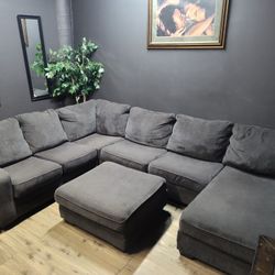 MEGA DEAL 3 PIECE ASHLEY SECTIONAL WITH OTTOMAN ONLY $599 DELIVERY AVAILABLE