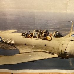 9 Vintage Military Plane Posters