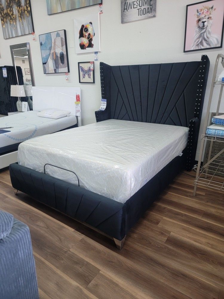New Queen Bed Frame In Black