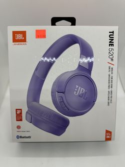 🎧 JBL Tune 520BT Wireless Headphones – Purple | Powerful Bass & 57H Battery! 💜