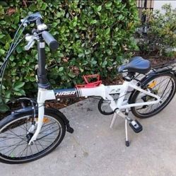 2 Hasa Folding Bikes Shimano 6 Speed