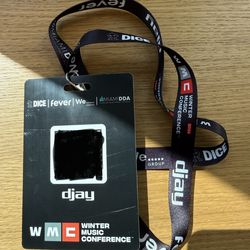 Winter Music Conference WMC Pro Badge