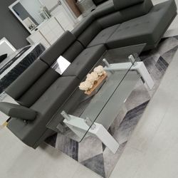 New Sectional Grey 