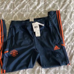 Adidas Manchester United Pants - Size Medium