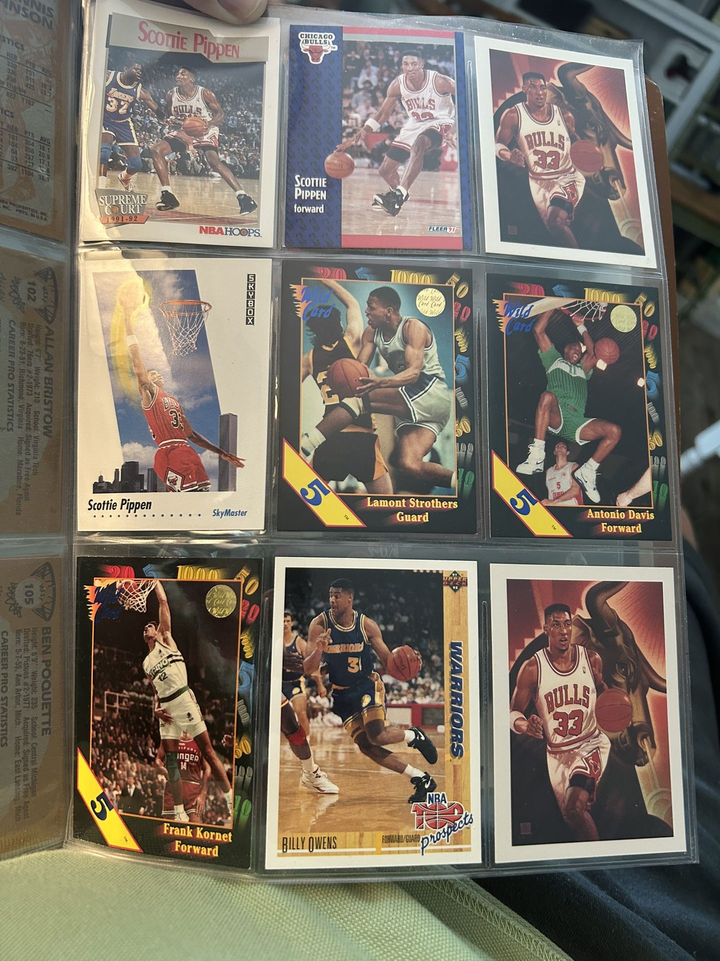 Various NBA Cards Lot Of 11 Cards