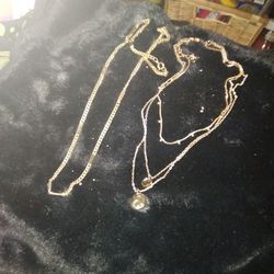 Two Super Nice Necklaces All For 1 Price