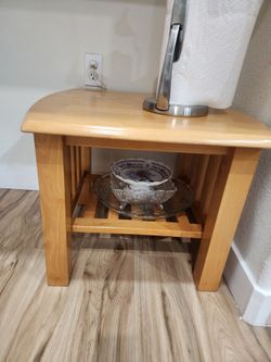Sofa side table