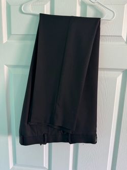 lauren Ralph Lauren Suit Dress Pants Straight Front Black 38x32