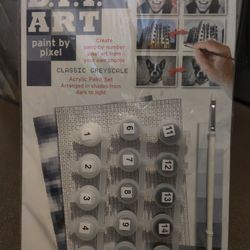 Print Your Own Paint By Numbers Grayscale