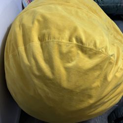 Yellow Bean Bag Chair