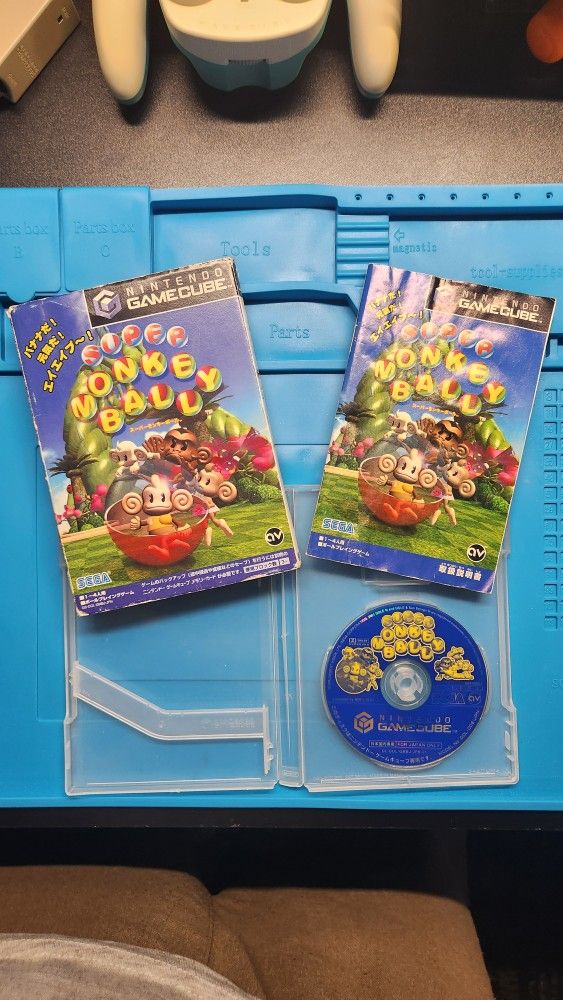 Nintendo GameCube Super Monkey Ball Japanese Version- Complete
